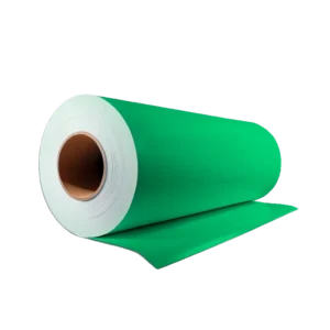 Rollo Vinilo Adhesivo de Corte Verde Mate Corta Duración (61 cm x 50 m)